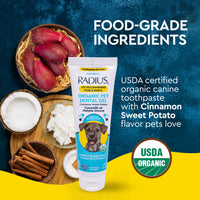 Organic Canine Dental Kit with FREE Critter Case