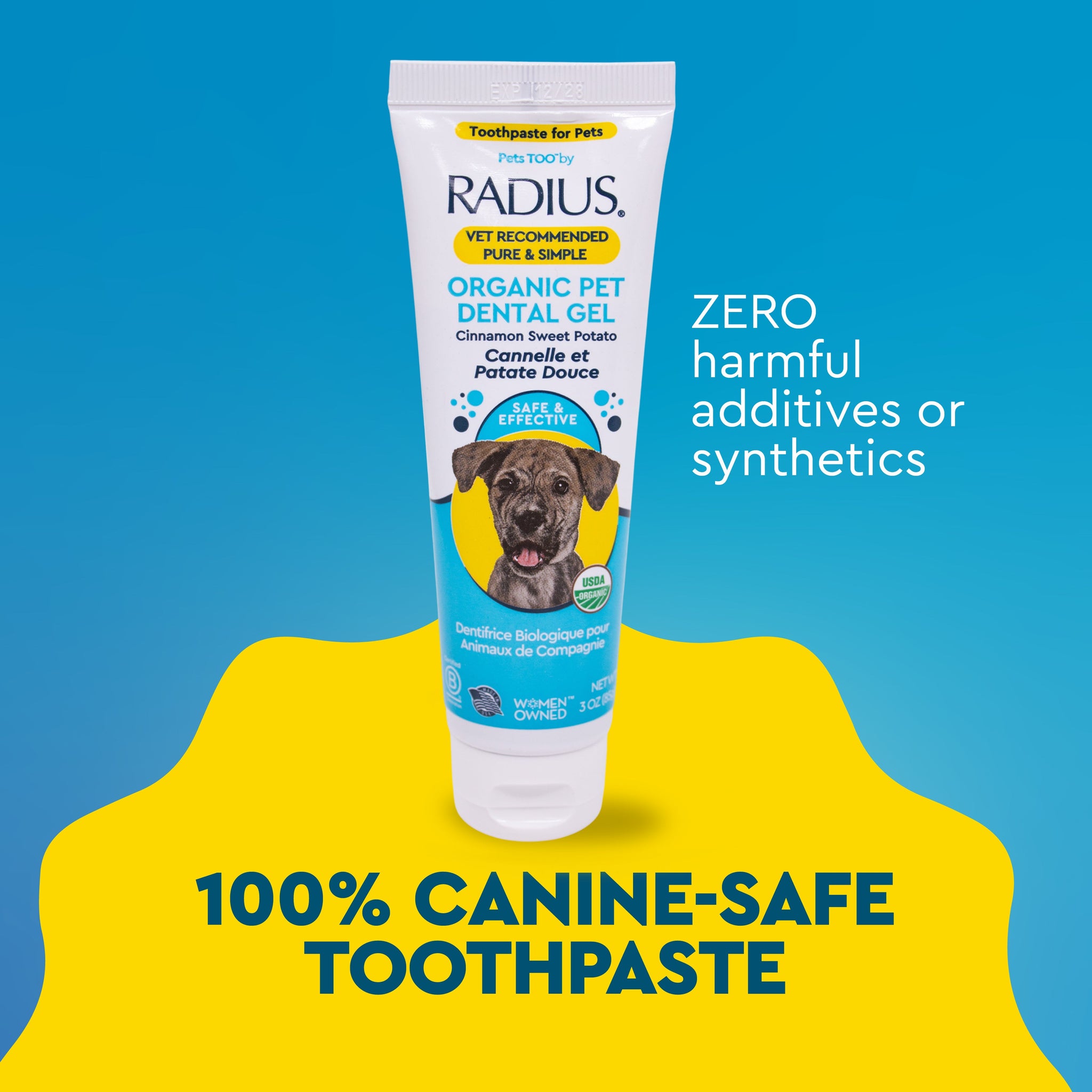 USDA Organic Canine Toothpaste