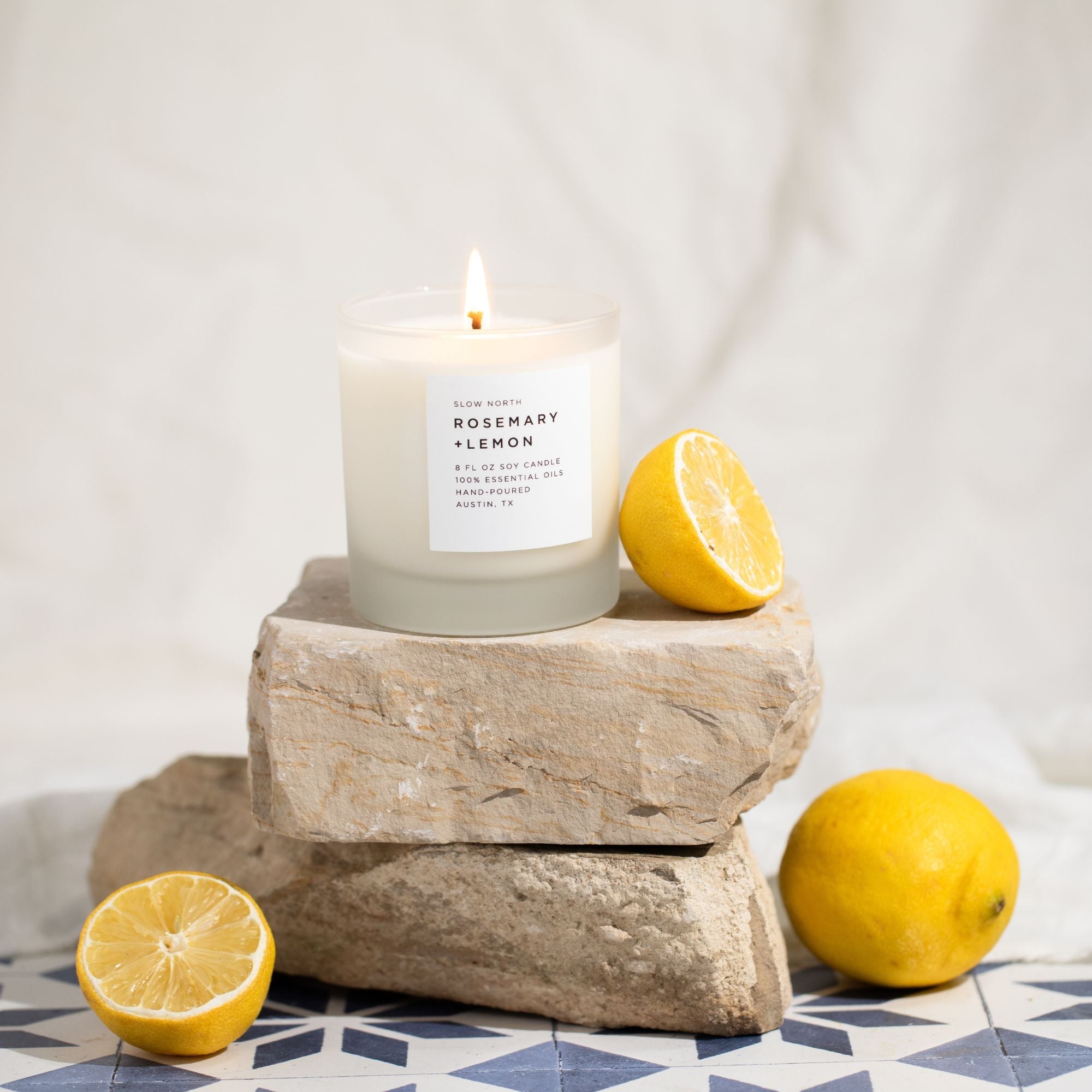 Rosemary + Lemon - Signature Soy Wax Candle
