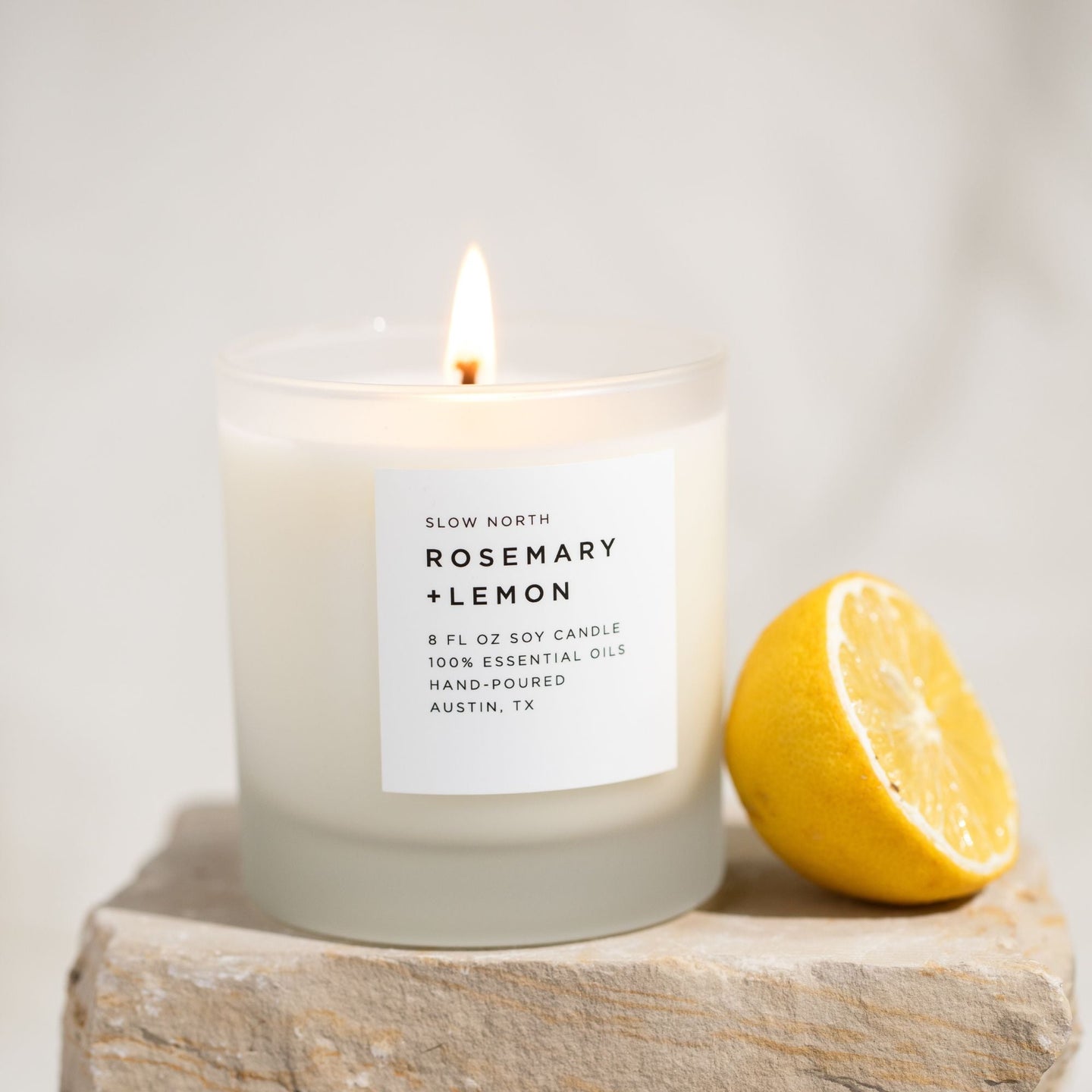 Rosemary + Lemon - Signature Soy Wax Candle