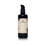 Annmarie Radiant Skin Silk luxurious body lotion sits against a white background.
