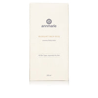 Annmarie Radiant Skin Silk Luxurious Body Lotion promises to hydrate all skin types, especially dry skin.
