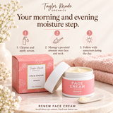 Renew Face Cream with Collagen + Hyaluronic Acid