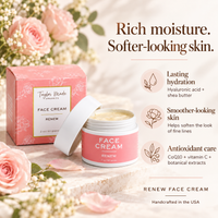 Renew Face Cream with Collagen + Hyaluronic Acid