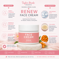 Renew Face Cream with Collagen + Hyaluronic Acid