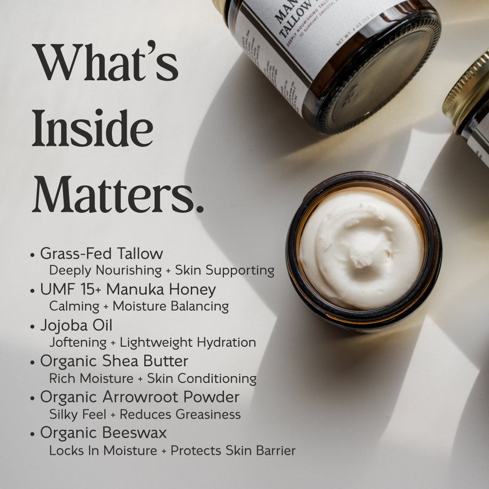 Manuka Honey Tallow Face Cream