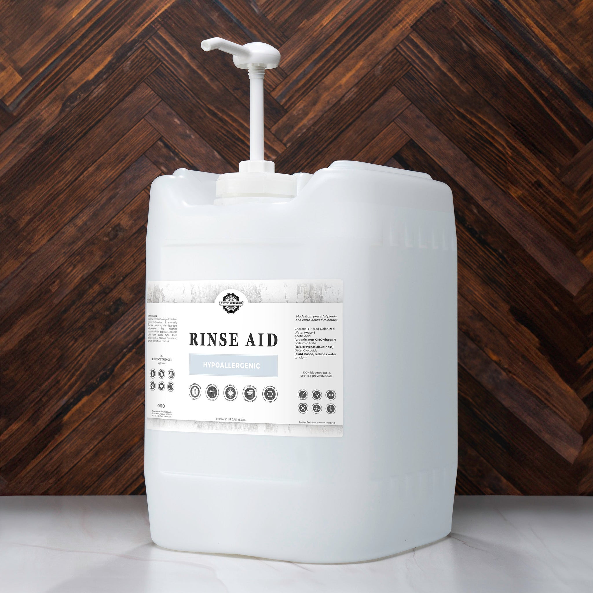 Rinse Aid for Automatic Dishwashers | Unscented