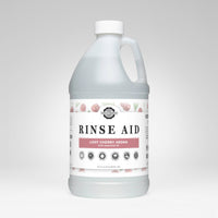 Rustic Strength rinse aid in a jug promises light cherry aroma from essential oils.