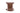 The stylish, handcrafted brown leather backpack features a roll-top closure, front pocket, and adjustable straps.
