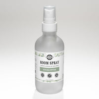 A bottle of Rustic Strength Eucalyptus Room Spray promises a natural, dye-free, and phthalate-free way to curate a space of wellness.
