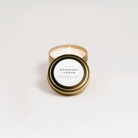 Rosemary + Lemon  Soy Wax Candle