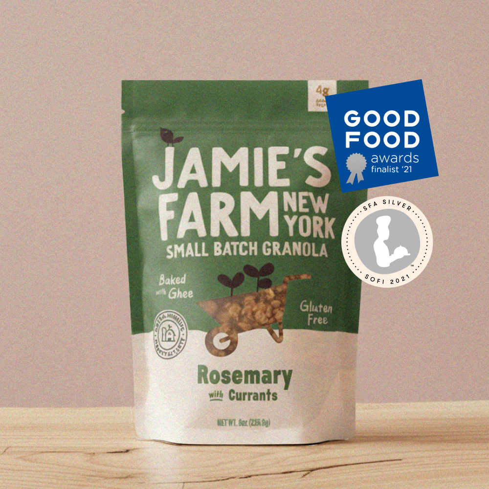 Rosemary Granola with Currants