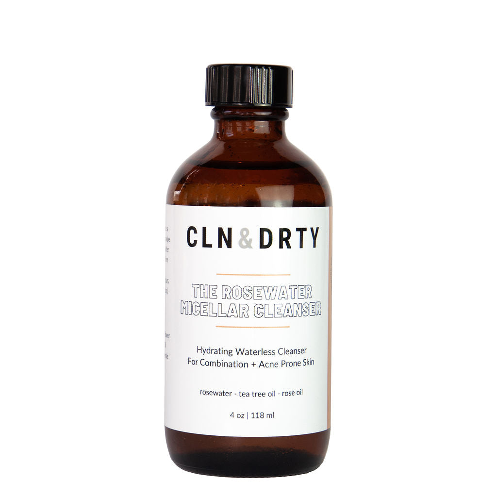 Rosewater Micellar Cleanser - | Combination + Acne Prone Skin