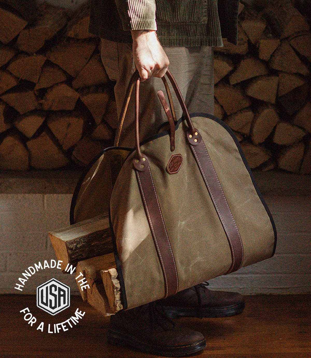 Rugged Log Carrier