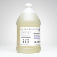 Rustic Strength sells a gallon of their lavender and tea tree shampoo for gentle cleansing.
