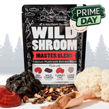Master Mushrooms Blend, 110 servings – Immune Boosting Adaptogenic Mushrooms