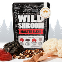 Master Mushrooms Blend, 110 servings – Immune Boosting Adaptogenic Mushrooms