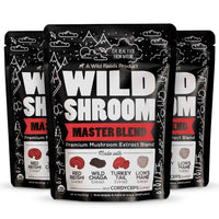 Master Mushrooms Blend, 110 servings – Immune Boosting Adaptogenic Mushrooms