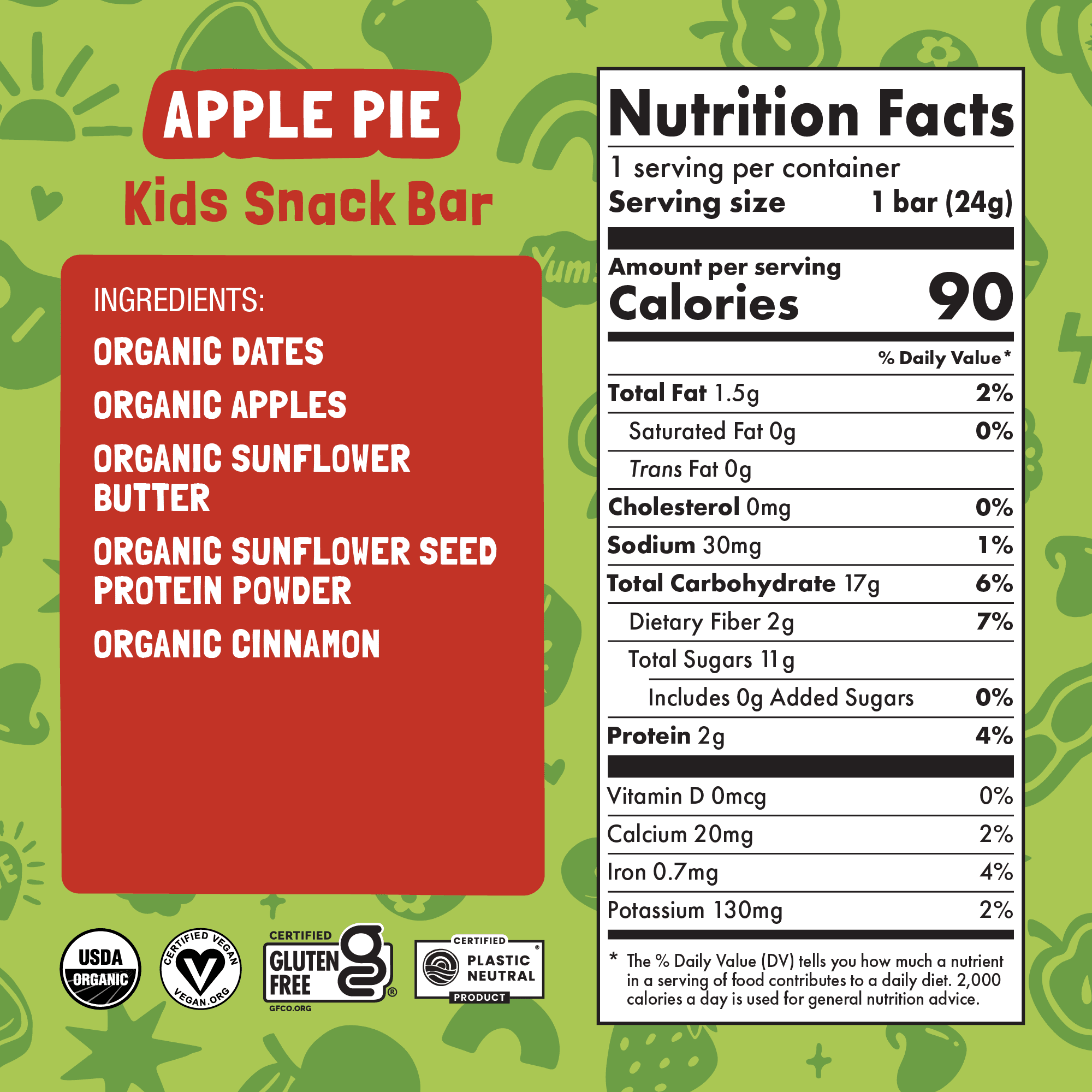 Apple Pie Kids Bar