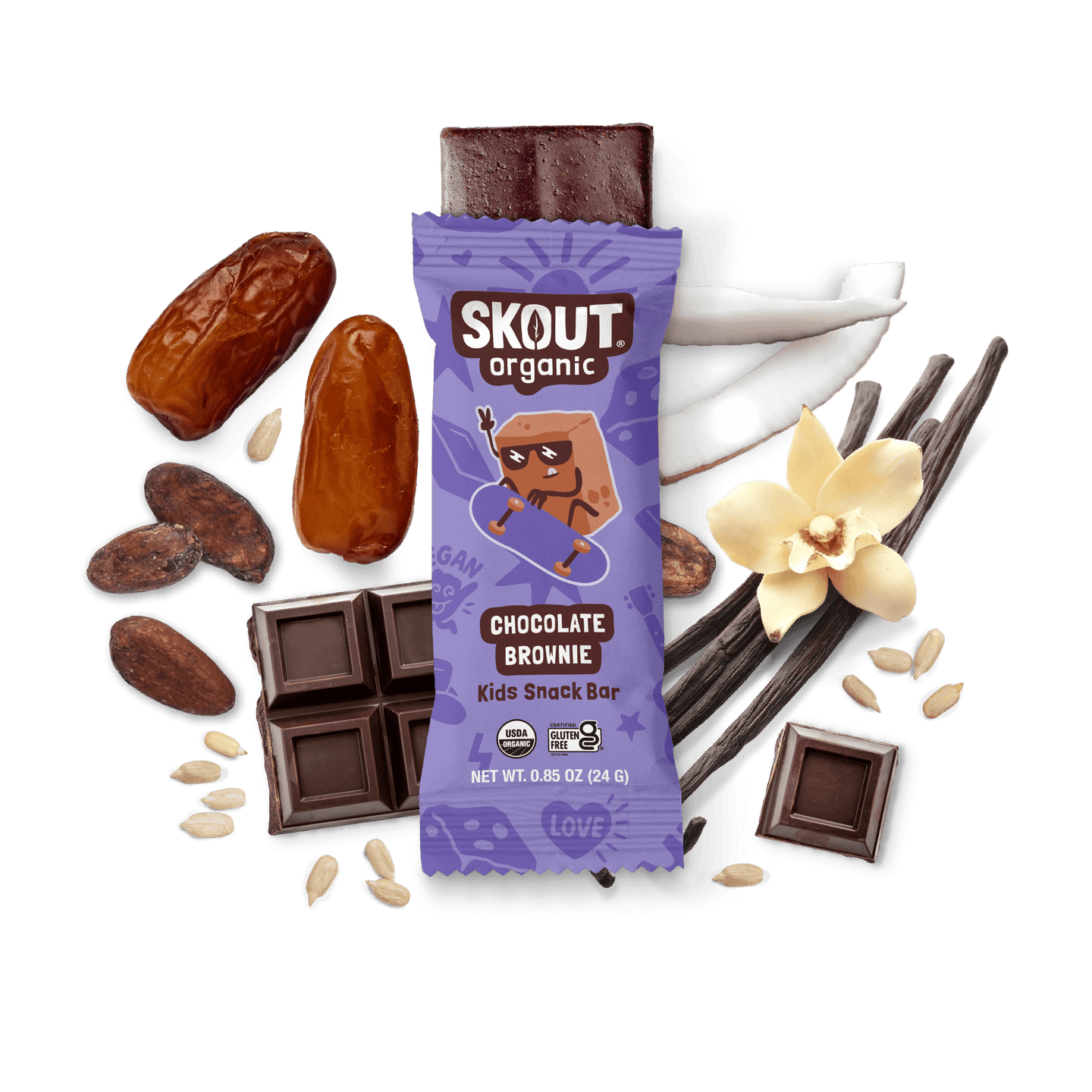 Chocolate Brownie Kids Bar