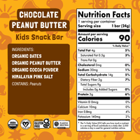 Chocolate Peanut Butter Kids Bar