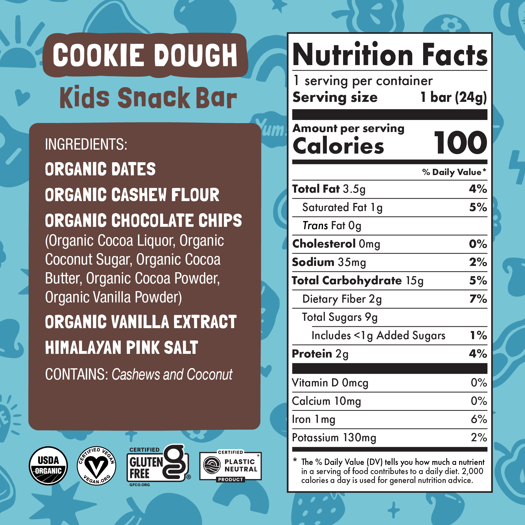 Cookie Dough Kids Bar