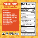 French Toast Kids Bar