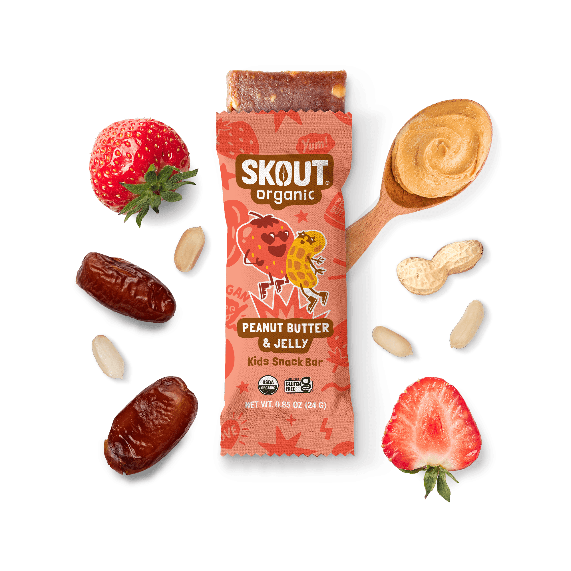 Peanut Butter & Jelly Kids Bar