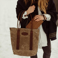 Voyager Waxed Canvas Tote