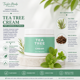 Tea Tree Organic Cream - Fungal + Candida