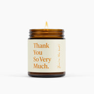 Thank You So Very Much Jar Candle