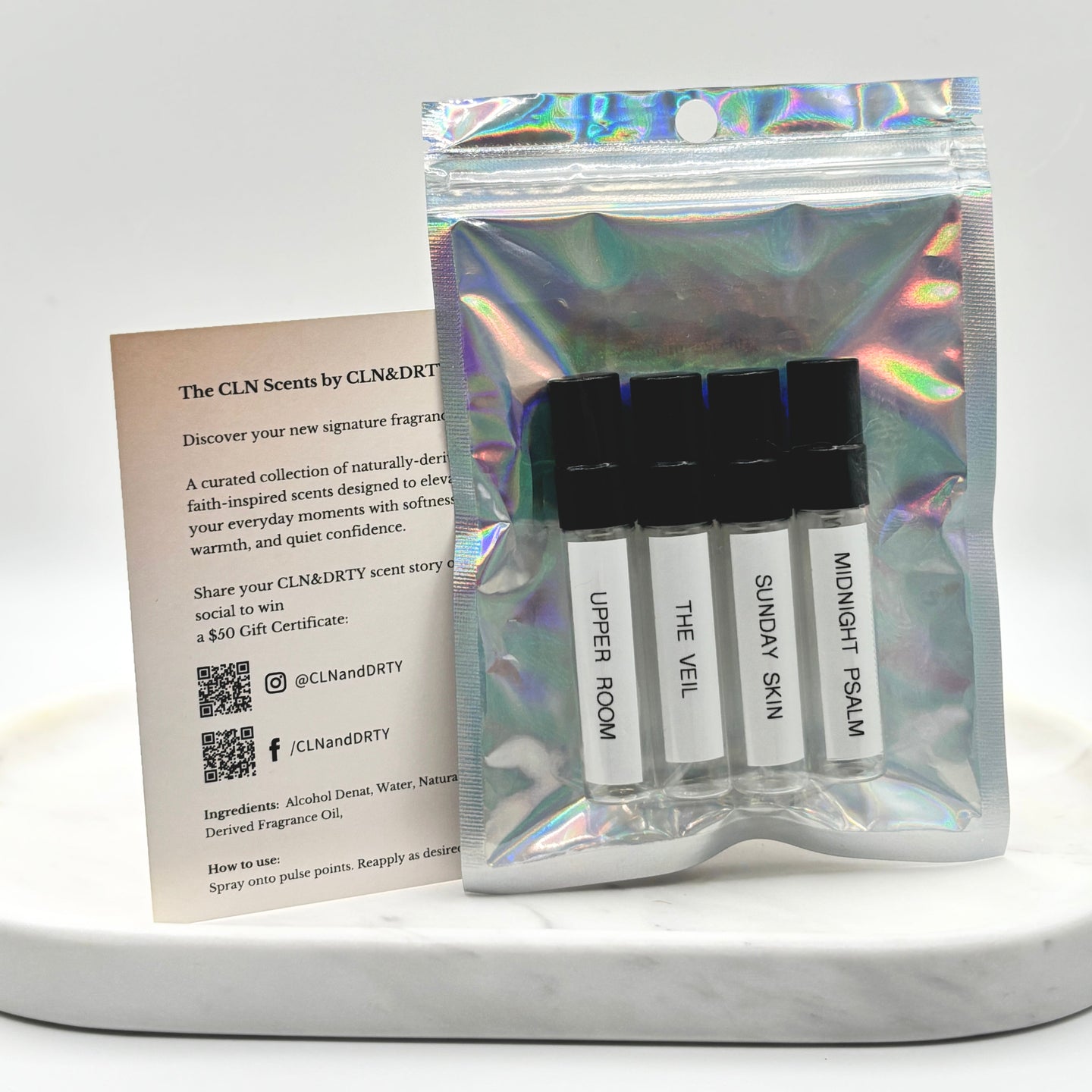 CLN-Scents Sampler Set — 5 ml Spray Discovery Kit