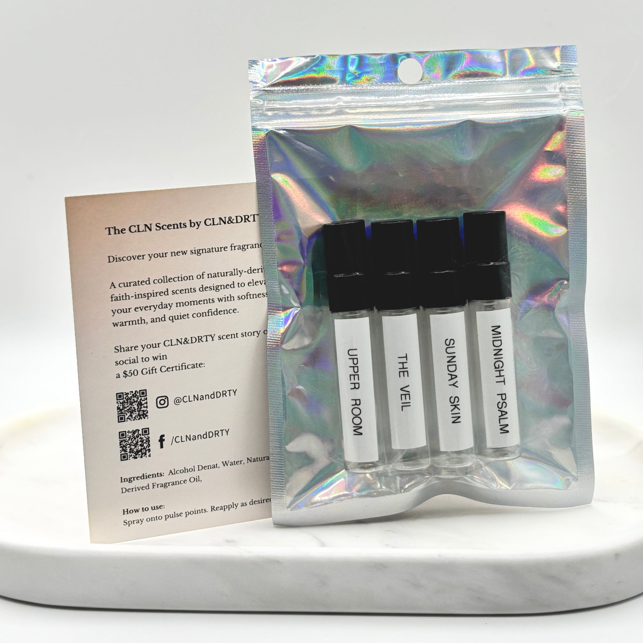 CLN-Scents Sampler Set — 5 ml Spray Discovery Kit