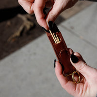 Toothpick Holder Keychain
