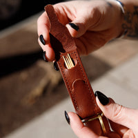 Toothpick Holder Keychain
