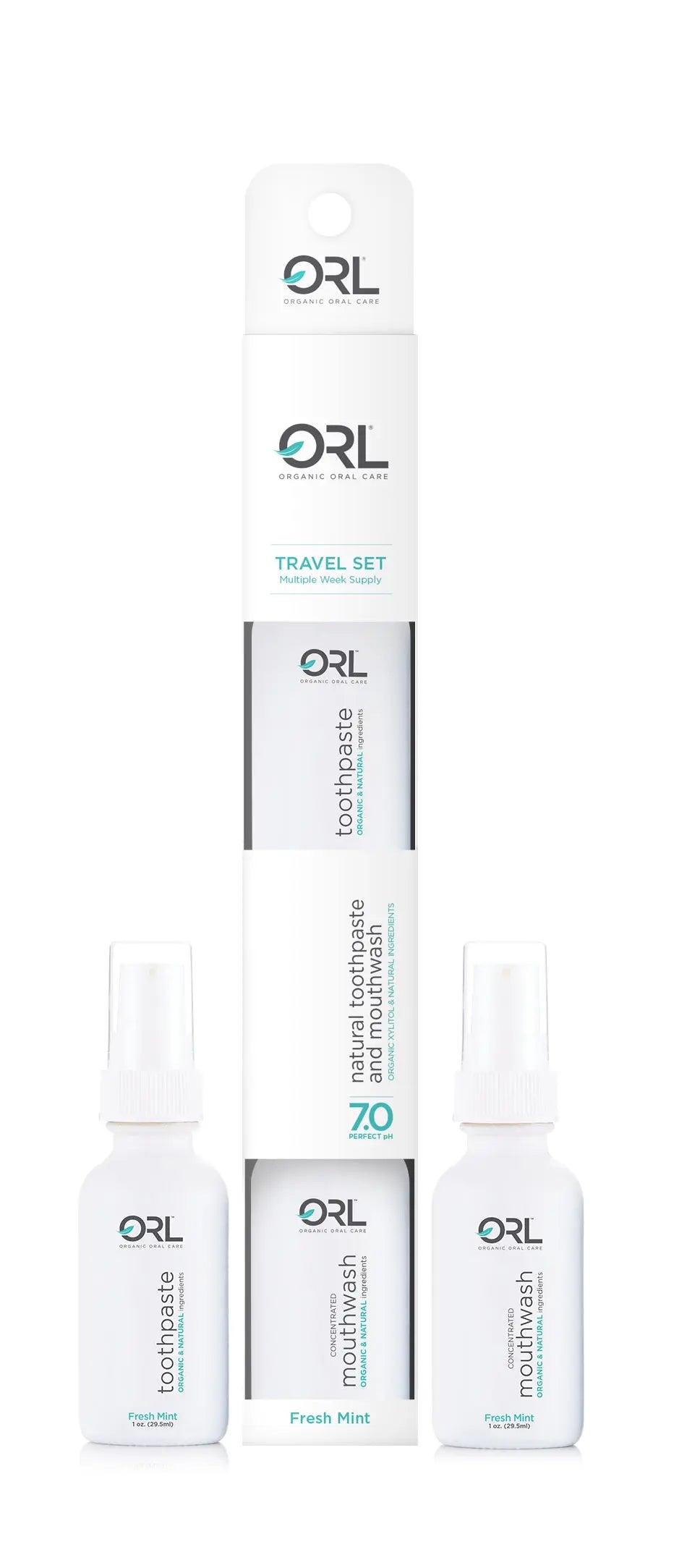Fresh Mint Travel Set