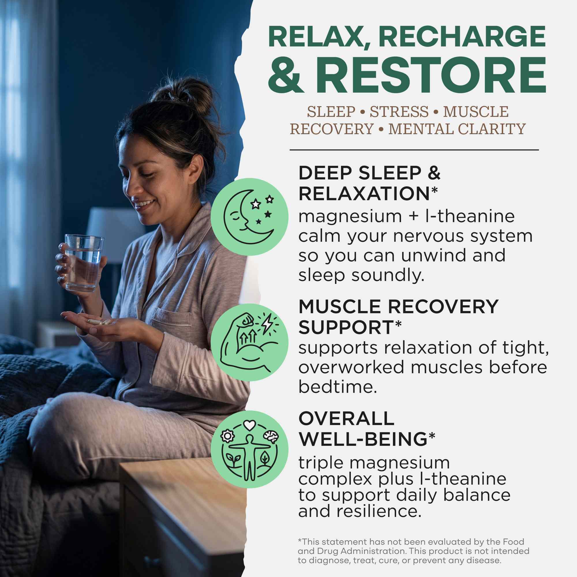 Wild Triple-Magnesium Complex & L Theanine