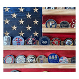 Challenge Coin Holder Flag