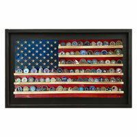 Challenge Coin Holder Flag