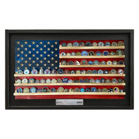 Challenge Coin Holder Flag