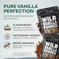 Vanilla Powder - Organic Ground Whole Vanilla Beans