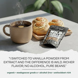 Vanilla Powder - Organic Ground Whole Vanilla Beans