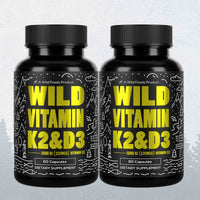 Vitamin K2 (MK-7) & Vitamin D3 (5000 IU) & Black Pepper Extract