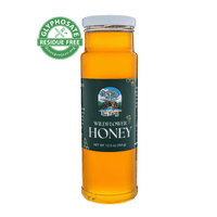 Raw Wildflower Honey Glass Jar