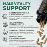 Wild Man Herbal Stack – Male Hormone Balance & Performance