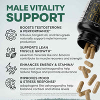 Wild Man Herbal Stack – Male Hormone Balance & Performance