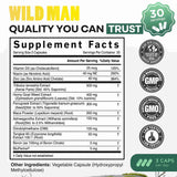 Wild Man Herbal Stack – Male Hormone Balance & Performance