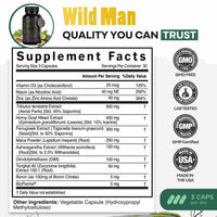 Wild Man Bundles: Natural Anabolic Support