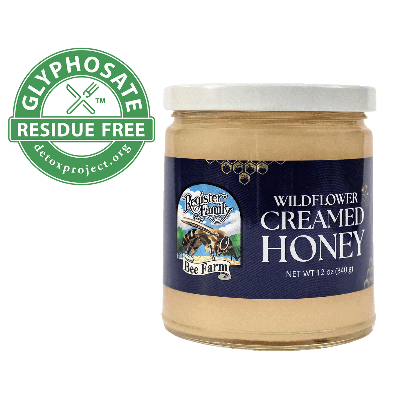Raw Wildflower Creamed Honey