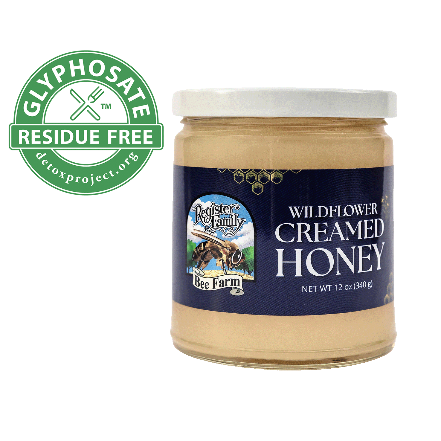 Raw Wildflower Creamed Honey